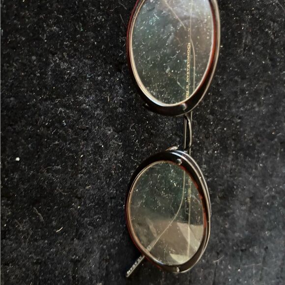 Donna Karan eyeglasess oval optical frame vintage eyewear glasses accessory y2k main image 9